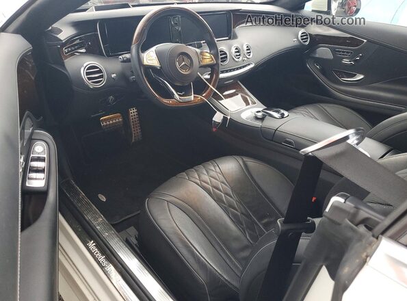 WDDXK8CB9HA024118 2017 MERCEDES-BENZ S White Vista del cuadro de instrumentos