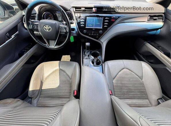 4T1G11AK0LU353574 2020 TOYOTA CAMRY White ხელსაწყოთა პანელის ხედი