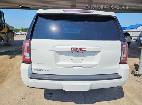 1GKS2AKC1GR348884 2016 GMC YUKON Белый Вид салона спереди