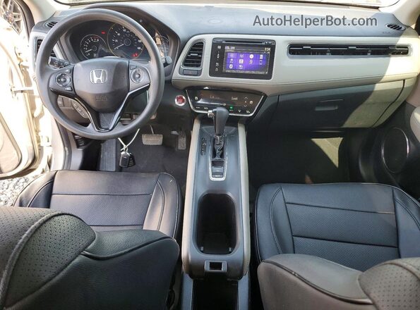 3CZRU6H53GM768720 2016 HONDA HR-V Silver Vista del cuadro de instrumentos
