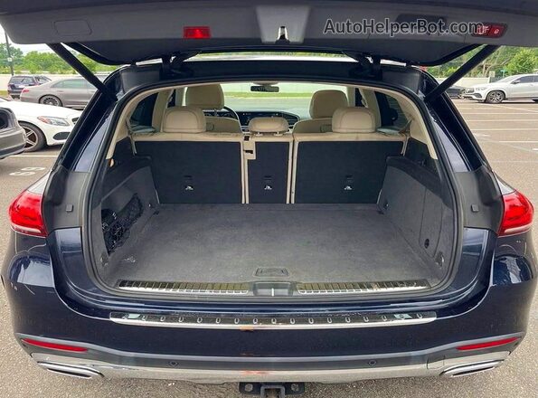 4JGFB4KBXLA209301 2020 MERCEDES-BENZ GLE Blue Панорамний вид салону 360°