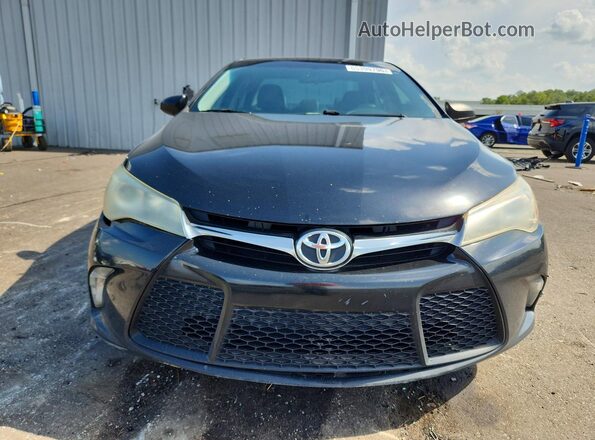 4T1BF1FK8HU283902 2017 TOYOTA CAMRY Black Հետևի տեսք