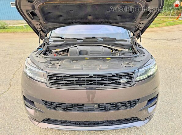 SAL1L9FUXPA154724 2023 LAND ROVER RANGE Gray Dashboard view