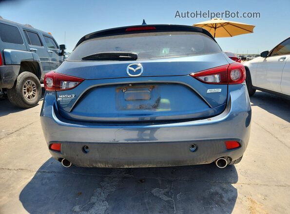 JM1BM1N30G1277628 2016 MAZDA 3 Blue Vista interior delantera