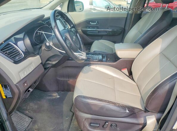KNDME5C19G6171308 2016 KIA SEDONA Gray Вид панелі приладів