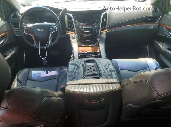 1GYS4JKJ7GR262574 2016 CADILLAC ESCALADE Черный Вид щитка приборов