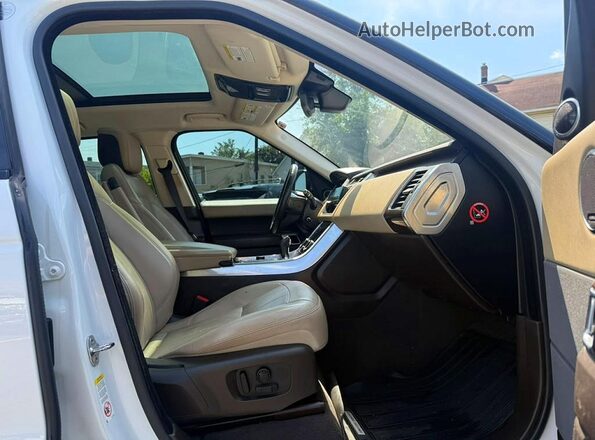 SALWR2RVXJA803154 2018 LAND ROVER RANGE ROVER White Widok z tyłu