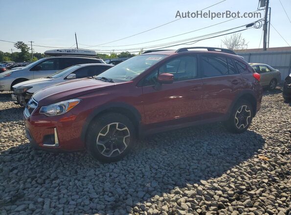 JF2GPADC1GH216103 2016 SUBARU CROSSTREK Бордовый Задняя левая четверть