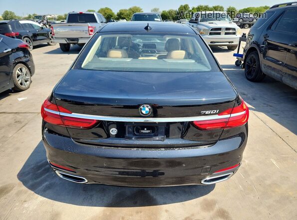 WBA7F0C53GGL99070 2016 BMW 7 SERIES Black Սալոնի դիմացի տեսք