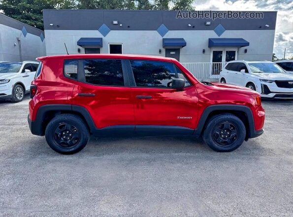 ZACNJAAB2LPL15502 2020 JEEP RENEGADE Красный Панорамный вид салона 360°