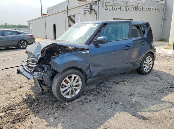 KNDJP3A52J7508412 2018 KIA SOUL Blue Tył lewy