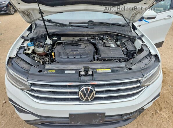 3VVRB7AX8PM031351 2023 VOLKSWAGEN TIGUAN White VIN sticker view