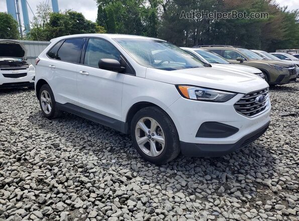 2FMPK3G91KBC24101 2019 FORD EDGE White Widok z przodu