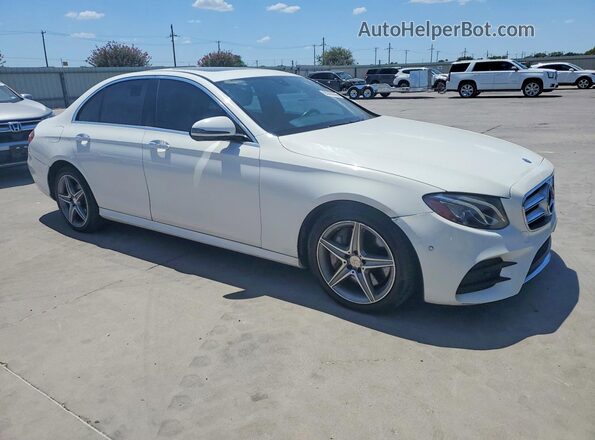 WDDZF4JB1HA035820 2017 MERCEDES-BENZ E-CLASS White Вид спереду