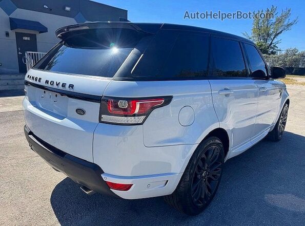 SALWV2FV4HA678579 2017 LAND ROVER RANGE ROVER White Przód prawy