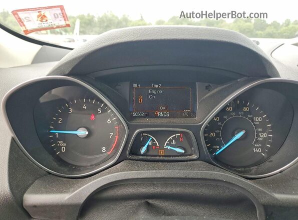 1FMCU9GD0HUD02449 2017 FORD ESCAPE Black Rear seats view