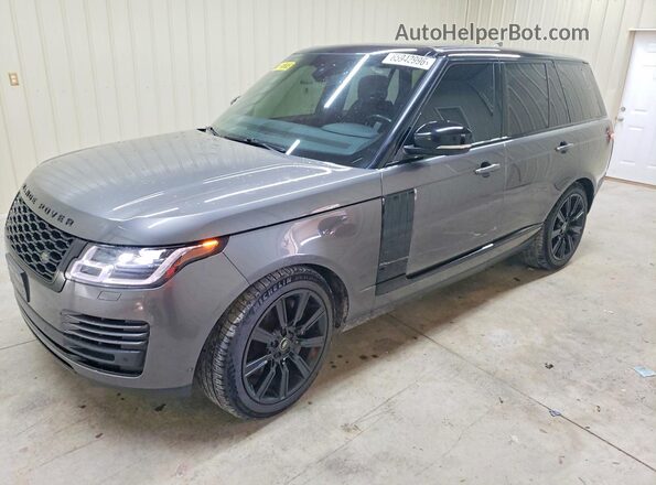SALGS2SV7JA384697 2018 LAND ROVER RANGE Gray Tył lewy