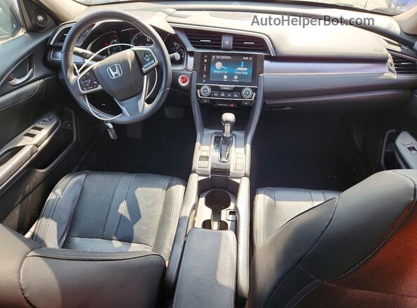 19XFC1F96GE002298 2016 HONDA CIVIC Blue ხელსაწყოთა პანელის ხედი