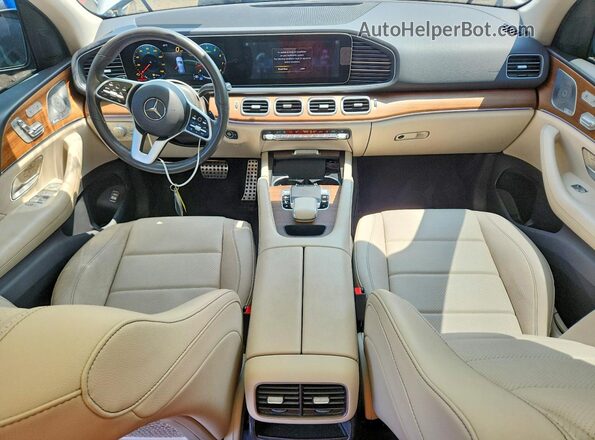 4JGFB4KB5LA216432 2020 MERCEDES-BENZ GLE White ხელსაწყოთა პანელის ხედი