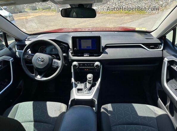 2T3P1RFV4PW374488 2023 TOYOTA RAV4 Red ხელსაწყოთა პანელის ხედი