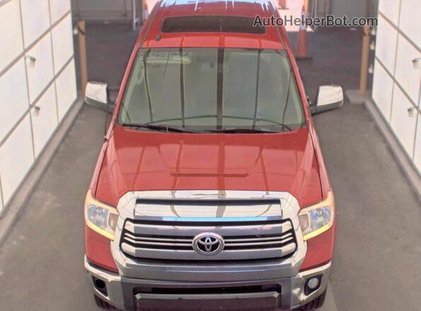 5TFAW5F1XGX566507 2016 TOYOTA TUNDRA Red Панорамний вид салону 360°
