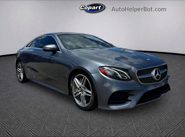 WDD1J6FBXJF010617 2018 MERCEDES-BENZ E-CLASS Черный Задняя левая четверть