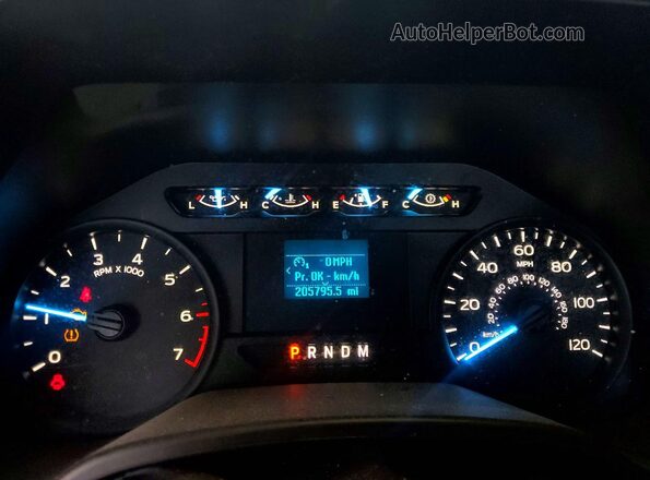 1FTMF1C53KKD93321 2019 FORD F150 Белый Вид задних сидений