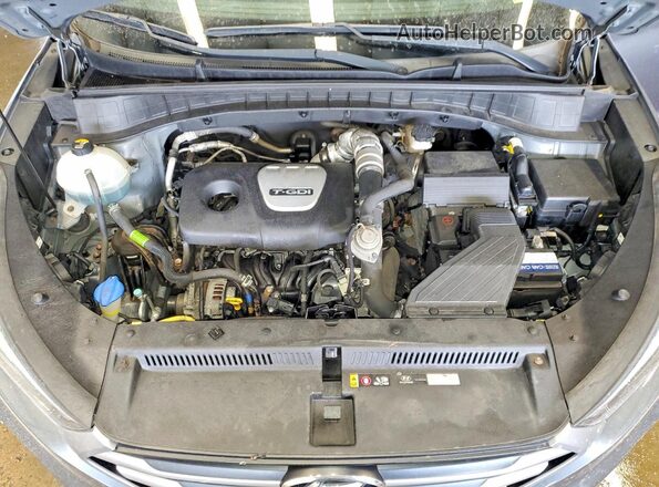 KM8J3CA22JU690014 2018 HYUNDAI TUCSON Gray Вид наклейки з VIN-кодом