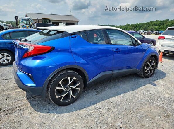 NMTKHMBX3JR037916 2018 TOYOTA C-HR Blue წინა მარჯვენა