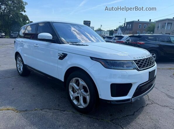 SALWR2RVXJA803154 2018 LAND ROVER RANGE ROVER White Widok z przodu