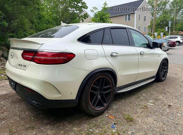 4JGED6EB2KA147842 2019 MERCEDES-BENZ GLE White Front view