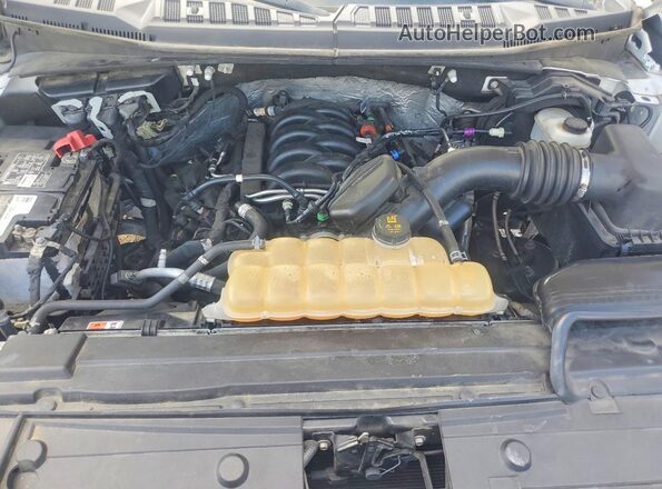 1FTEX1E58JKG09077 2018 FORD F150 White Widok komory silnika