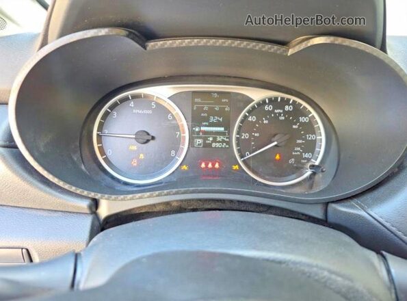3N1CN8DV2SL880100 2025 NISSAN VERSA Gray Vista del cuadro de instrumentos
