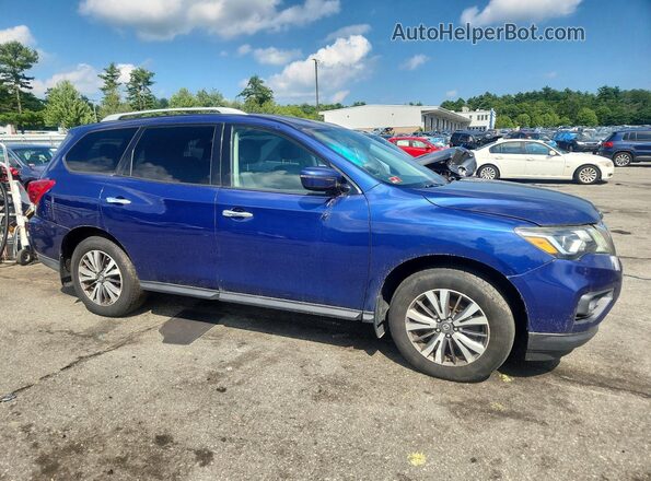 5N1DR2MM8HC639779 2017 NISSAN PATHFINDER Blue Widok z przodu