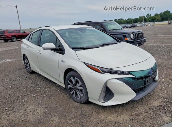 JTDKARFP9H3042207 2017 TOYOTA PRIUS Белый Вид спереди