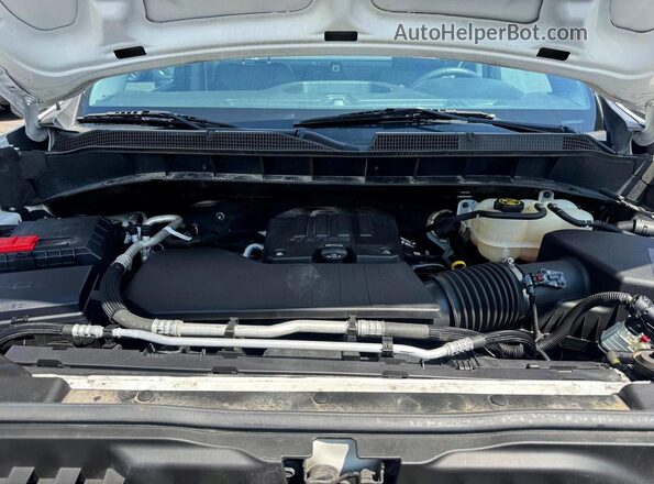 3GCNAAEK8PG339176 2023 CHEVROLET SILVERADO White ხელსაწყოთა პანელის ხედი