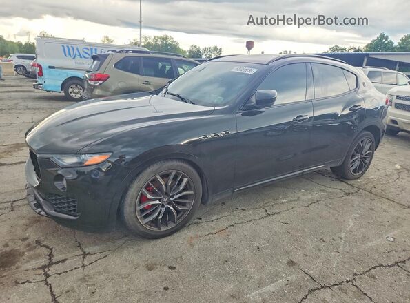 ZN661XUA8JX299215 2018 MASERATI LEVANTE Black Rear left