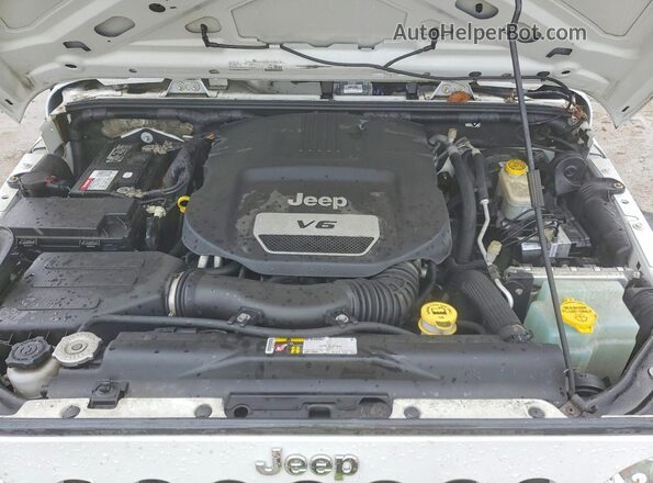 1C4HJWDG0GL287035 2016 JEEP WRANGLER White Vista de la etiqueta del VIN