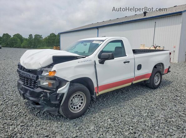 3GCNWAEH2KG271021 2019 CHEVROLET SILVERADO White Հետևի ձախ