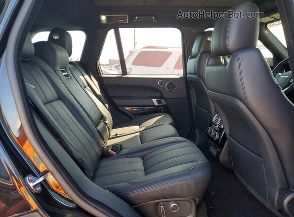 SALGS2FV6HA379849 2017 LAND ROVER RANGE Black Вид підкапотного простору