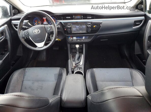 2T1BURHE0GC517090 2016 TOYOTA COROLLA White Вид щитка приладів