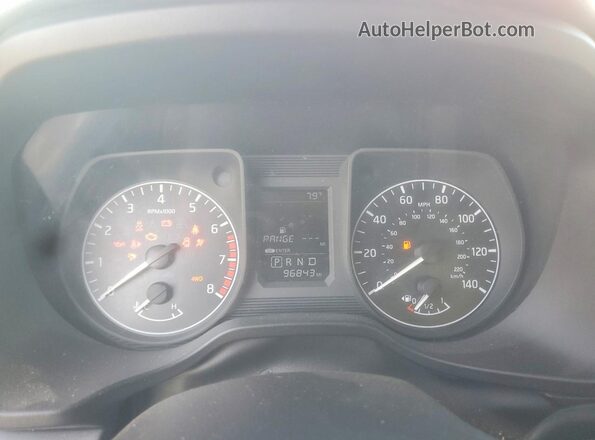1N6AA1F36GN510730 2016 NISSAN TITAN Red Widok tylnych siedzeń