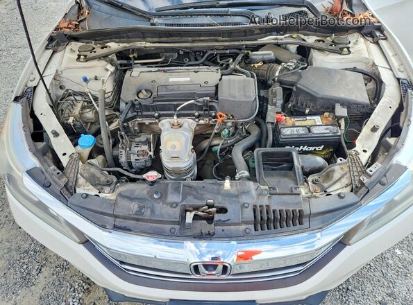 1HGCR2F51GA147354 2016 HONDA ACCORD White Vista del compartimento del motor
