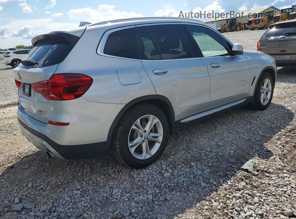 5UXTR9C56KLE21044 2019 BMW X3 Silver Առջևի աջ