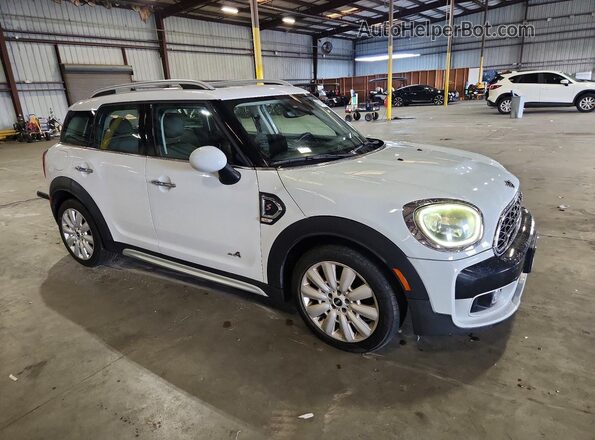 WMZYT5C56K3E69483 2019 MINI COOPER White Widok z przodu