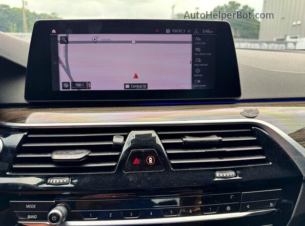 WBAJR3C06LCD80214 2020 BMW 5 SERIES Two Tone Սալոնի հետևի տեսք