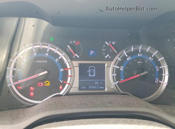 JTEZU5JR3H5151902 2017 TOYOTA 4RUNNER Black უკანა სავარძლების ხედი