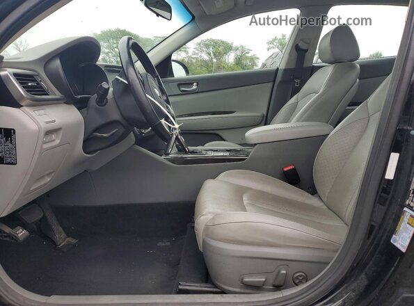 5XXGU4L38HG137598 2017 KIA OPTIMA Black Widok deski rozdzielczej
