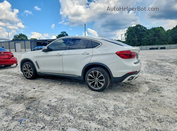 5UXKU0C53G0F92297 2016 BMW X6 White Tył prawy