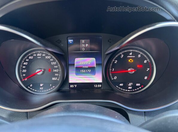 WDC0G4JB6HF140382 2017 MERCEDES-BENZ GLC-CLASS Black Սարքավորումների վահանակի տեսք